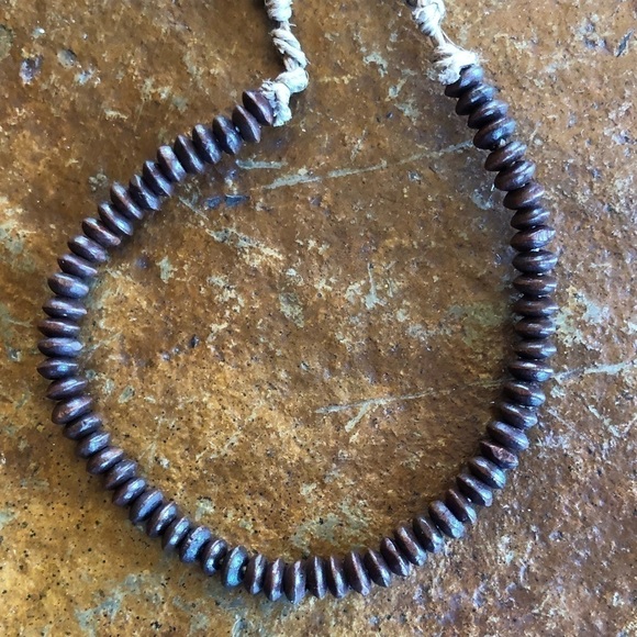 Knotted Jute Rope and Seed Bead Necklace - NWOT - Picture 3 of 4